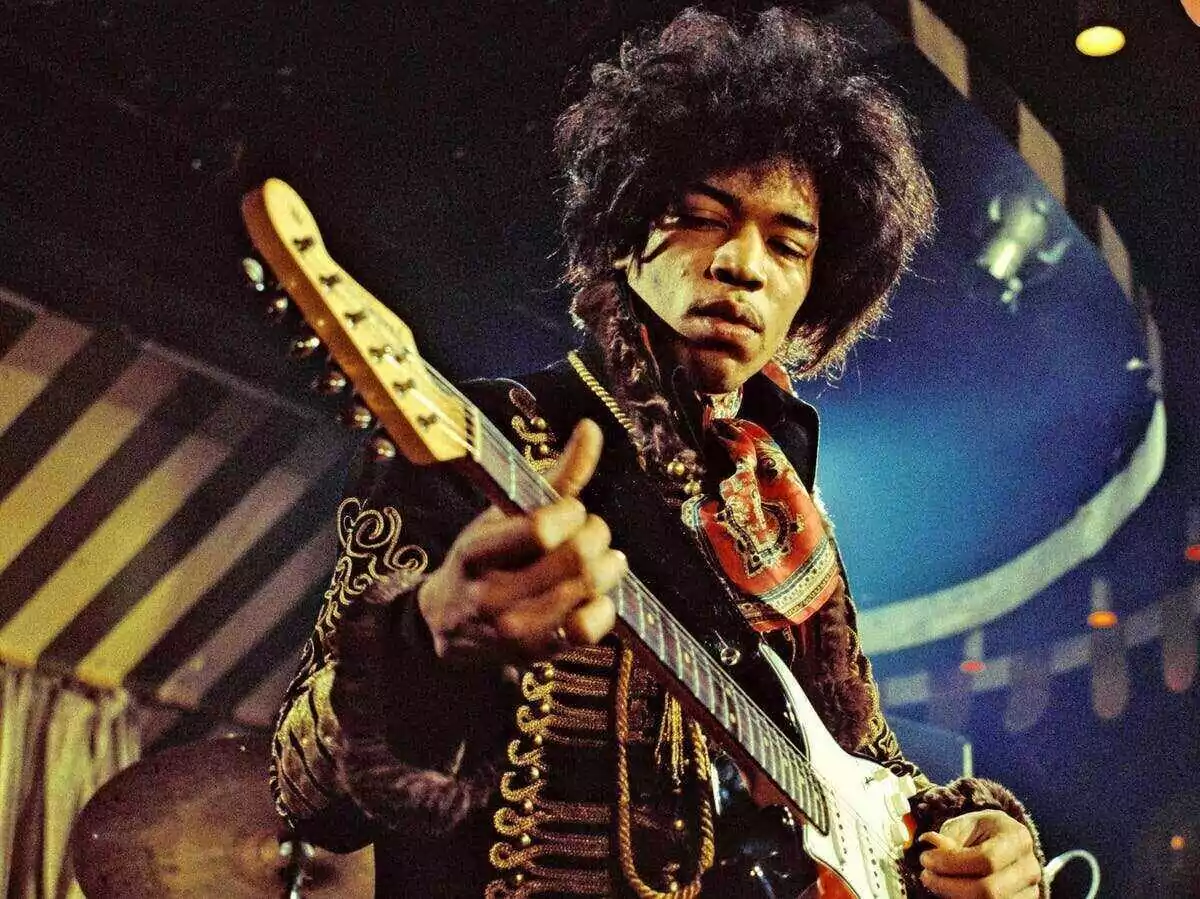 Jimi Hendrix Rock God
