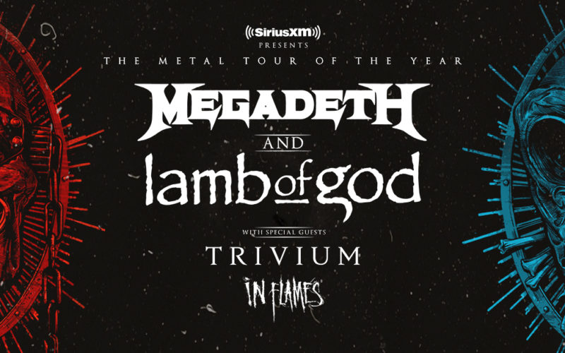 Megadeth and Lamb Of God concert dates of 'The Metal Tour Of The Year' second part