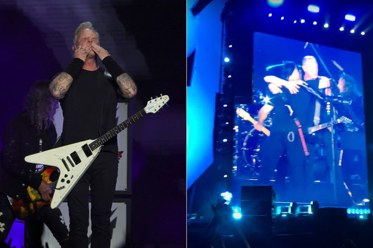 Metallica frontman James Hetfield Feels Blessed at Some Concerts