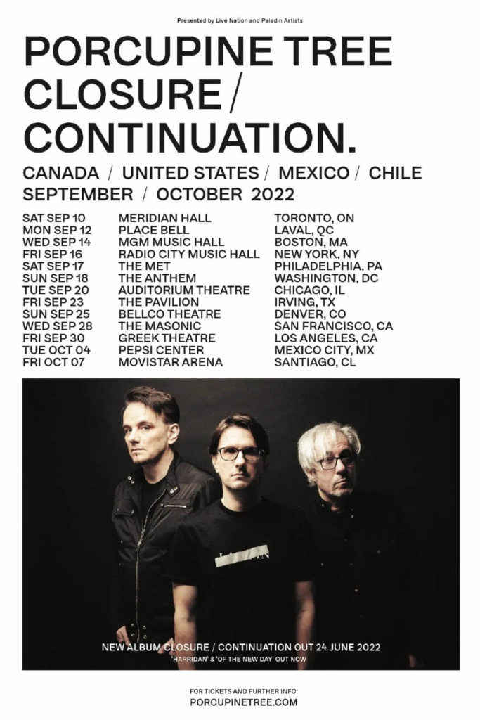 Porcupine Tree Concert and Festival Schedules