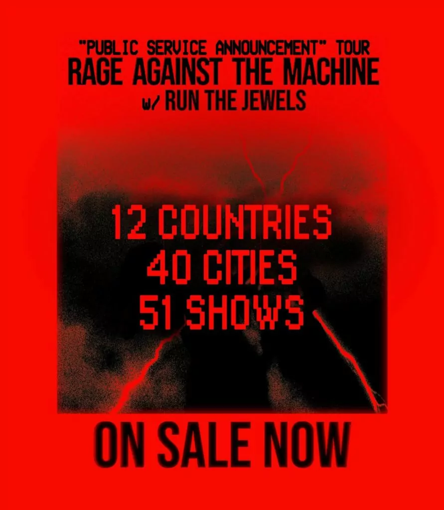 Rage Against the Machine Concert and Festival Schedules