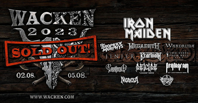 Wacken Open Air 2023 Sold Out Record in Just 6 Hours, Fastest Tickets Sell in Festival History