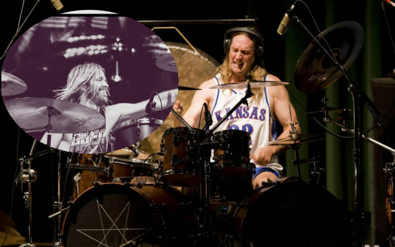 Tool’s Danny Carey play with Rush band at Taylor Hawkins Tribute event