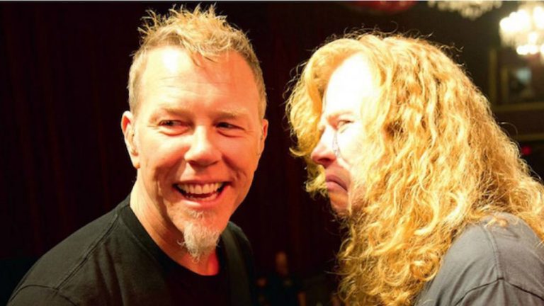 Dave Mustaine Recalls James Hetfield as Insecure