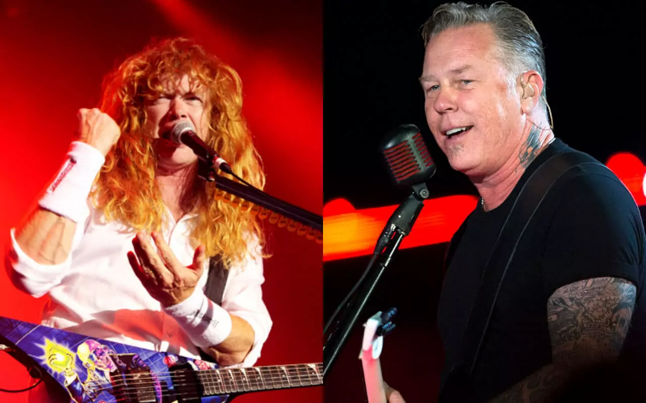 Dave Mustaine Shares a Confession About Punching to James Hetfield