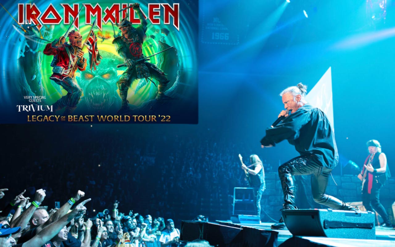 Iron Maiden 2022 North American Tour Kick Off: Look at the Photos