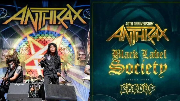 Anthrax, Black Label Society, and Exodus Share 2023 North American Tour Dates