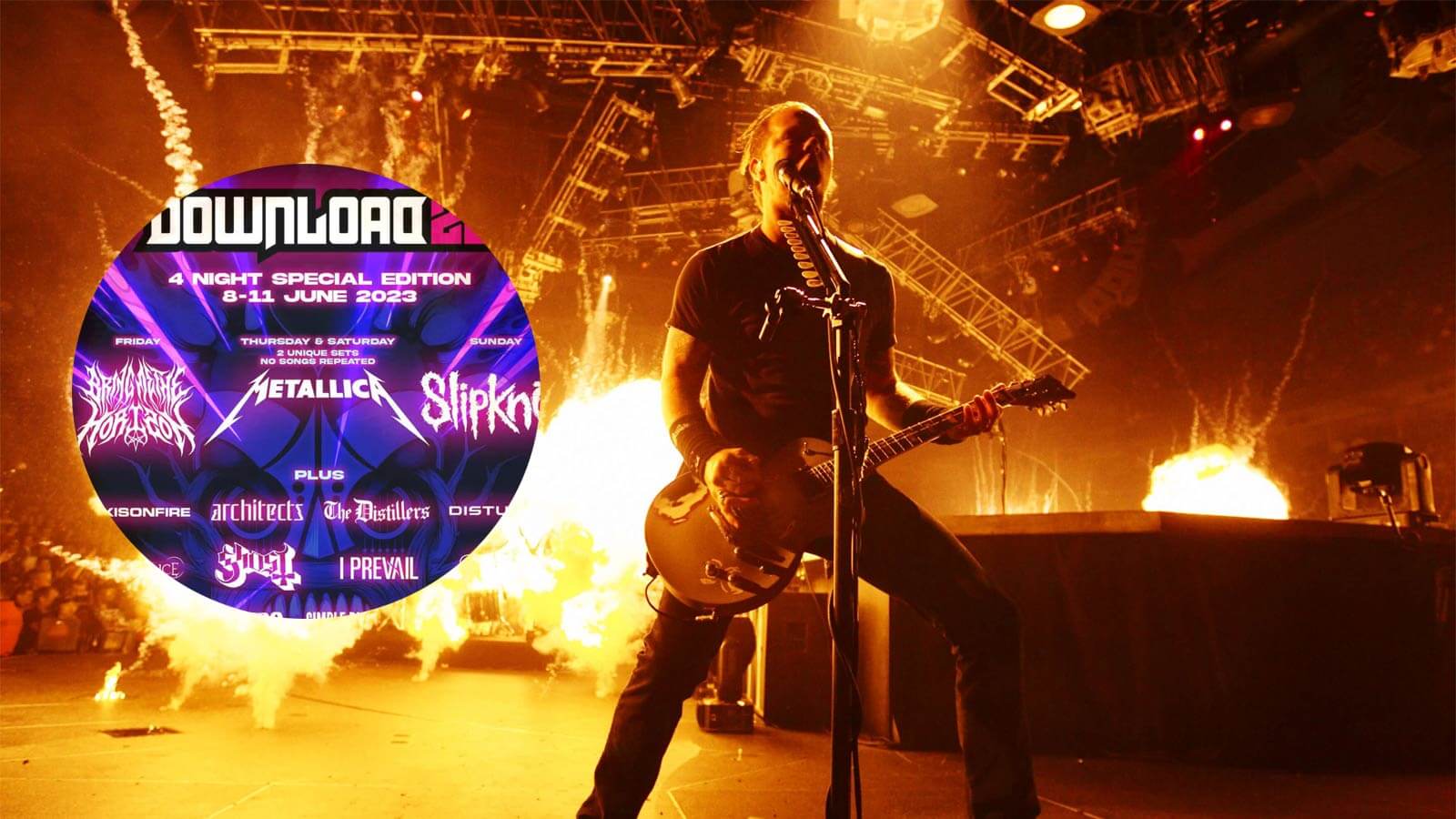 Download Festival 2023 Reveals Huge Lineup with Metallica, Slipknot and More