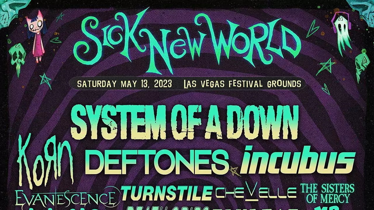 System of a Down, Deftones, and more will play at Sick New World 2023