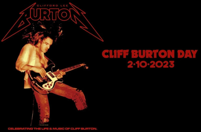 Metallica Celebrates Cliff Burton Day 2023 with Modern Event