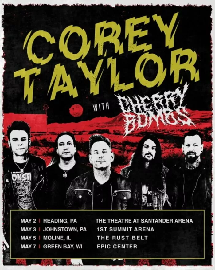 Corey Taylor 2023 solo tour dates