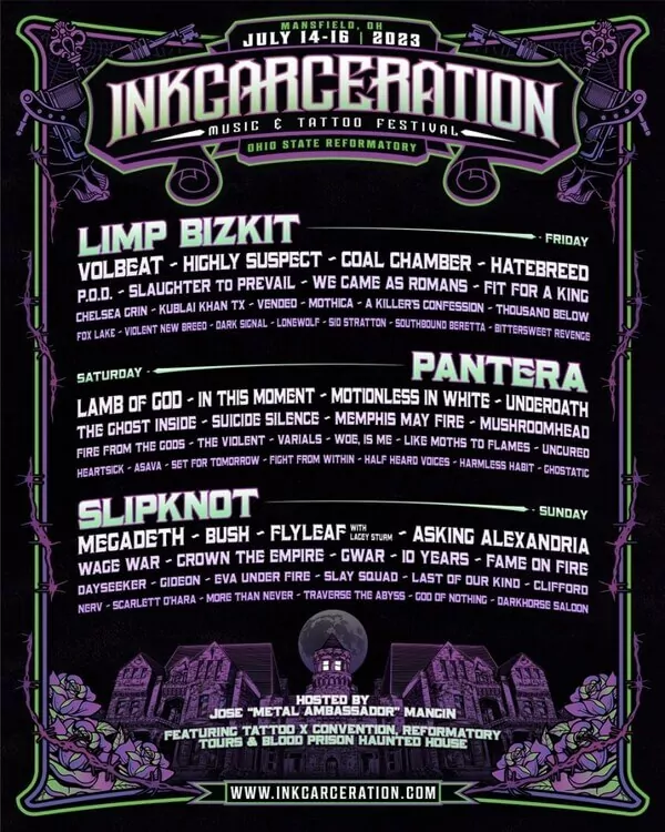 2023 Inkcarceration Festival