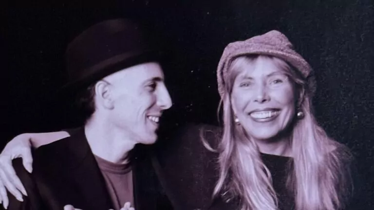 Maynard James Keenan shares a rare photo with Joni Mitchell