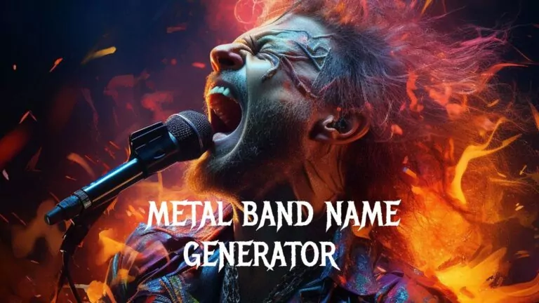 Metal Band Name Generator For Your First Music Band (2023)